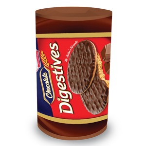 Chocolate Digestive Barley Biscuits
